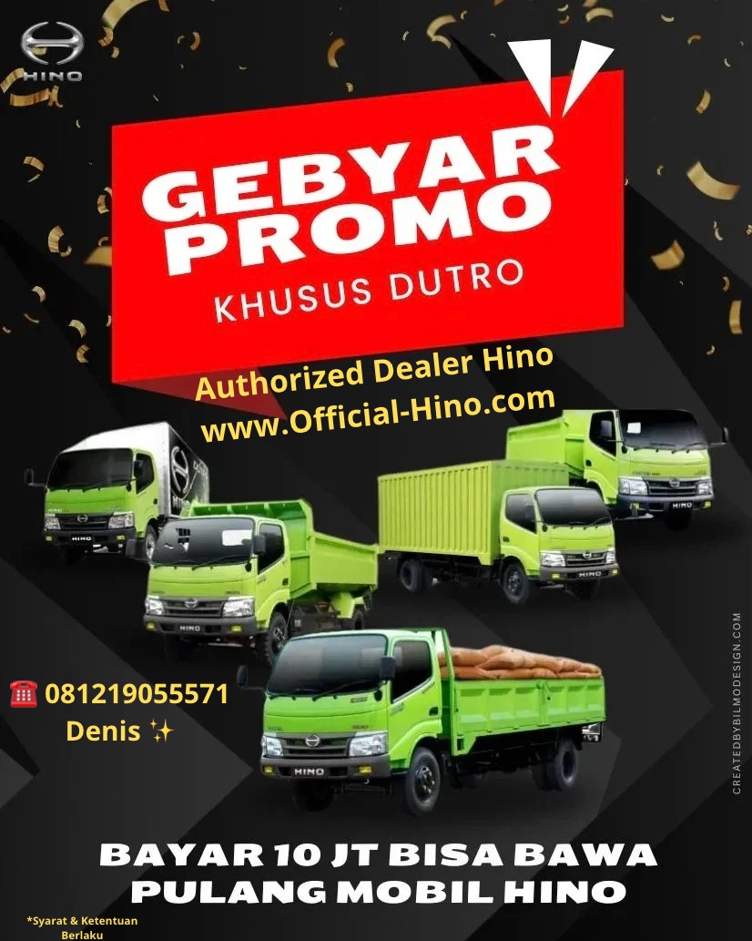 Dealer Hino Tangerang | Pusat Pembelian Truk & Bus Hino Jakarta dan Tangerang | 136 HDX LSD – Euro4